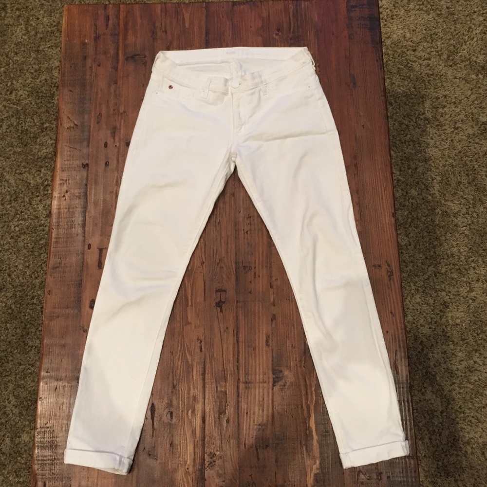 White Hudson jeans